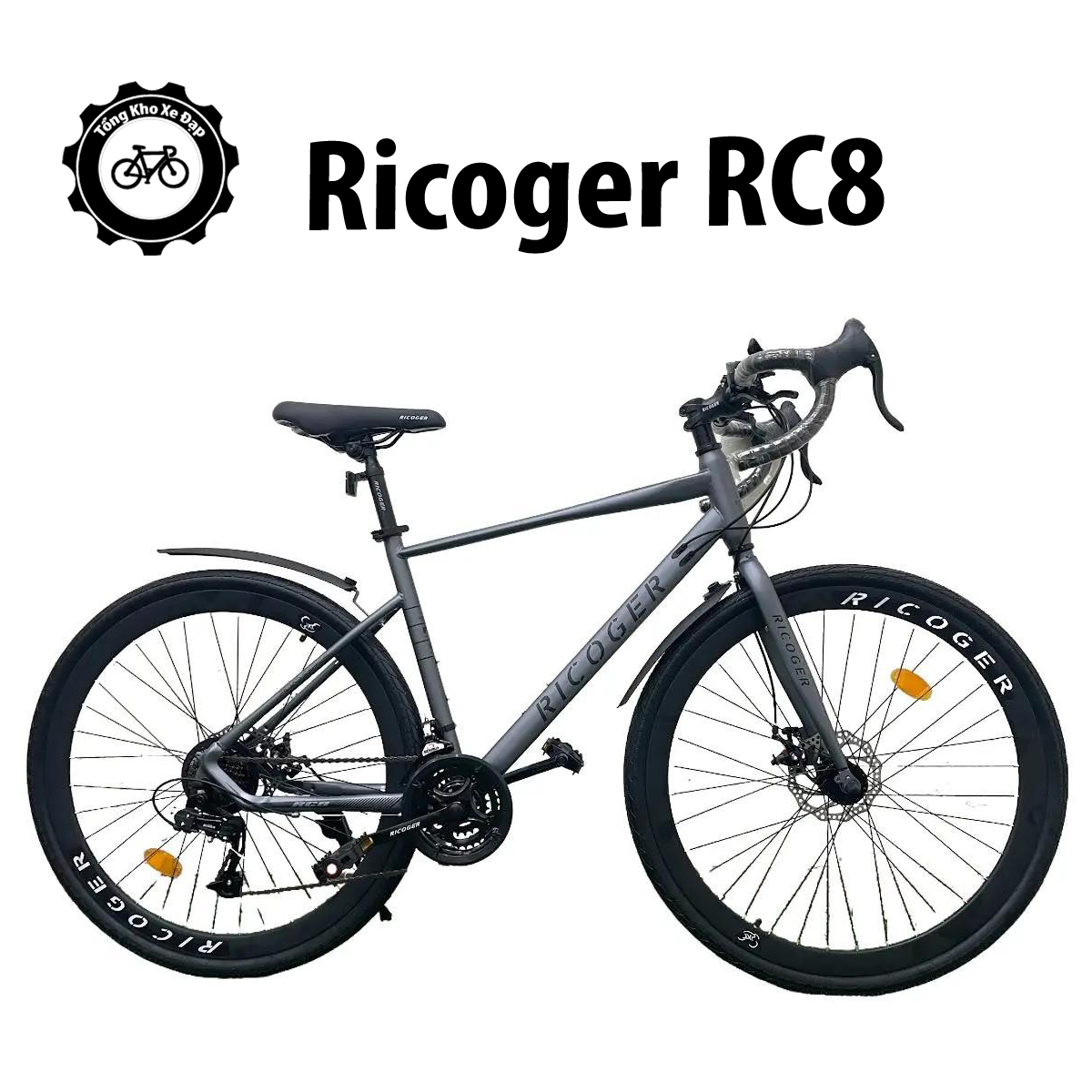 Xe đạp địa hình thể thao RICOGER RC8 mang kiểu dáng trẻ trung, khỏe khoắn, phù hợp cho người dùng có nhu cầu di chuyển hàng ngày, đi phượt, leo núi hay rèn luyện thể thao. Với khung thép chắc chắn và hệ thống truyền động 21 tốc độ, mẫu xe này hứa hẹn mang lại trải nghiệm tốc độ tuyệt vời cho các biker.