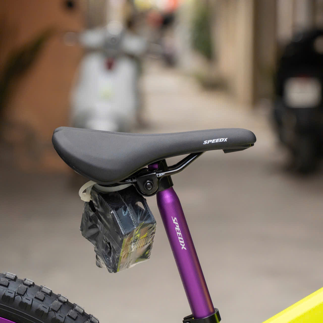 Xe MTB Dirt Jump SPEEDX EX 300 Thay PINK DS200 khung thép bánh 26 inch #pink #ds200 #speedx #ex300 - Ảnh 8