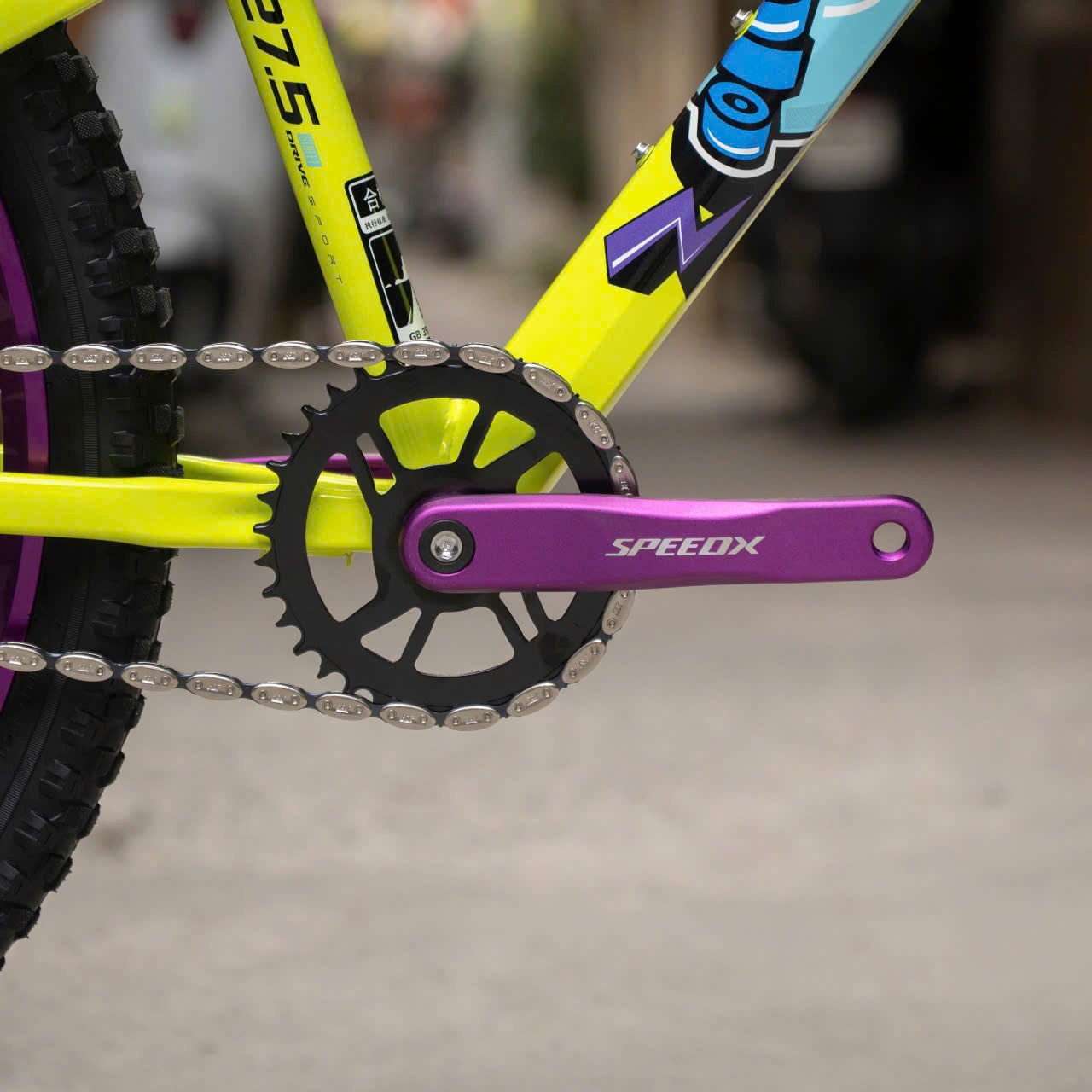 Xe MTB Dirt Jump SPEEDX EX 300 Thay PINK DS200 khung thép bánh 26 inch #pink #ds200 #speedx #ex300 - Ảnh 9