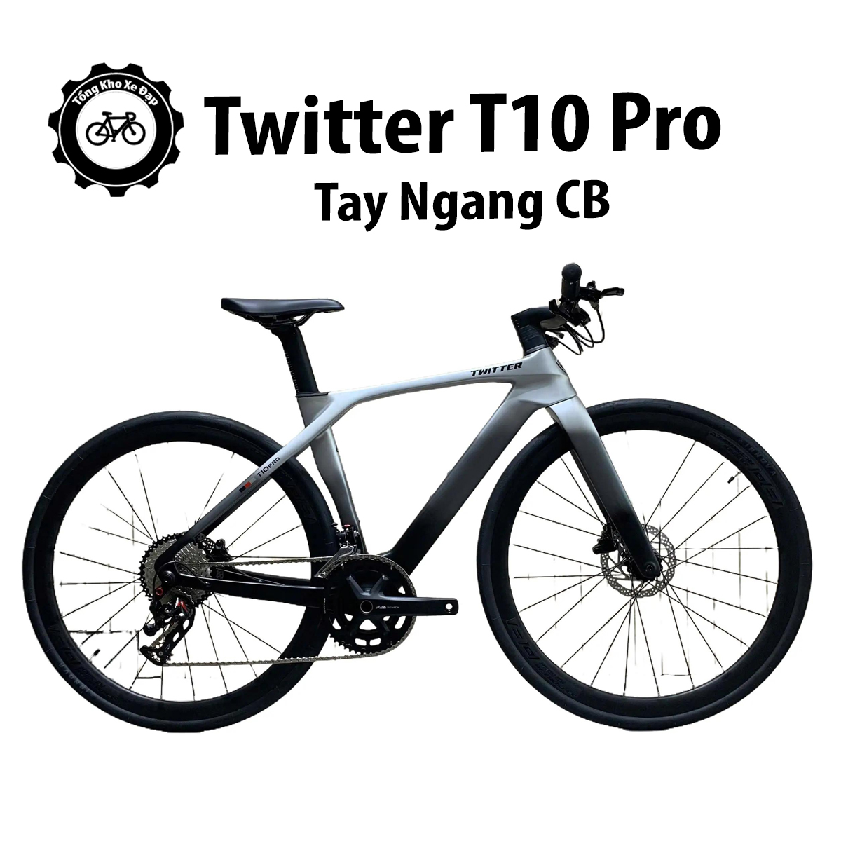 Xe Đạp TWITTER T10 PRO CB Tay Ngang